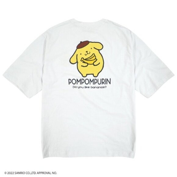 NEW Sanrio Pompompurin T-shirt - From Japan - Picture 3 of 6